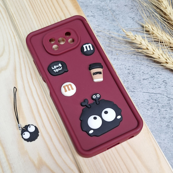 قاب سولید Xiaomi Poco X3 / X3 NFC / X3 Pro همراه آویز