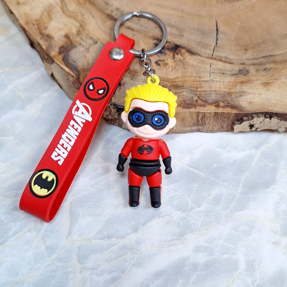 جاکلیدی سیلیکونی وارداتی طرح شگفت انگیزان همراه با بند آویز