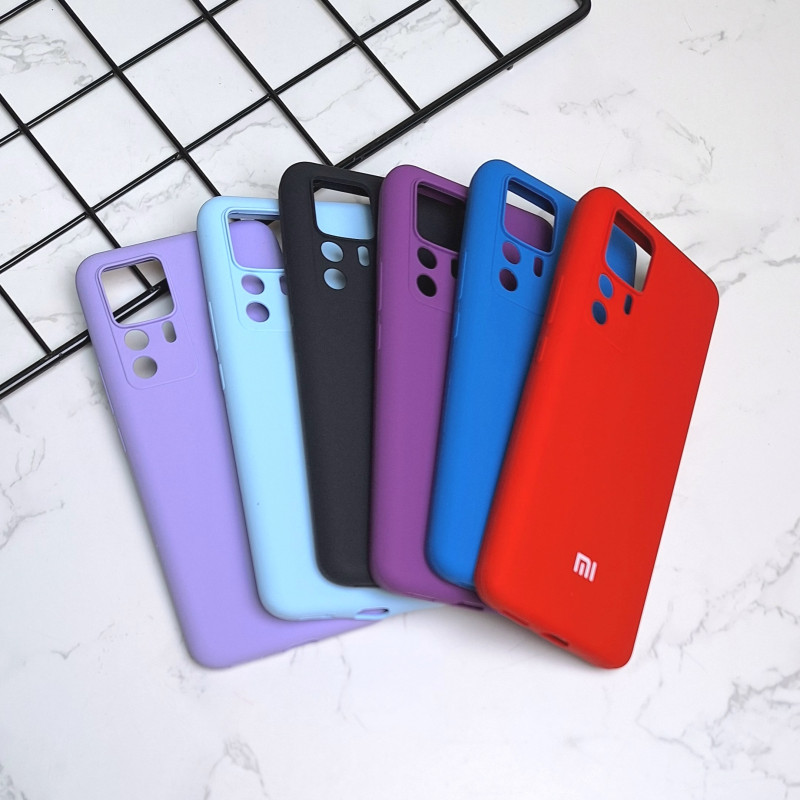 قاب سیلیکونی اورجینال محافظ لنز دار Xiaomi Mi 12T / 12T Pro