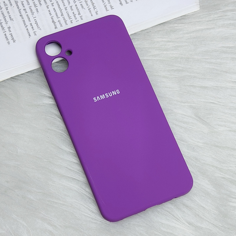 قاب سیلیکونی اورجینال محافظ لنزدار Samsung A05