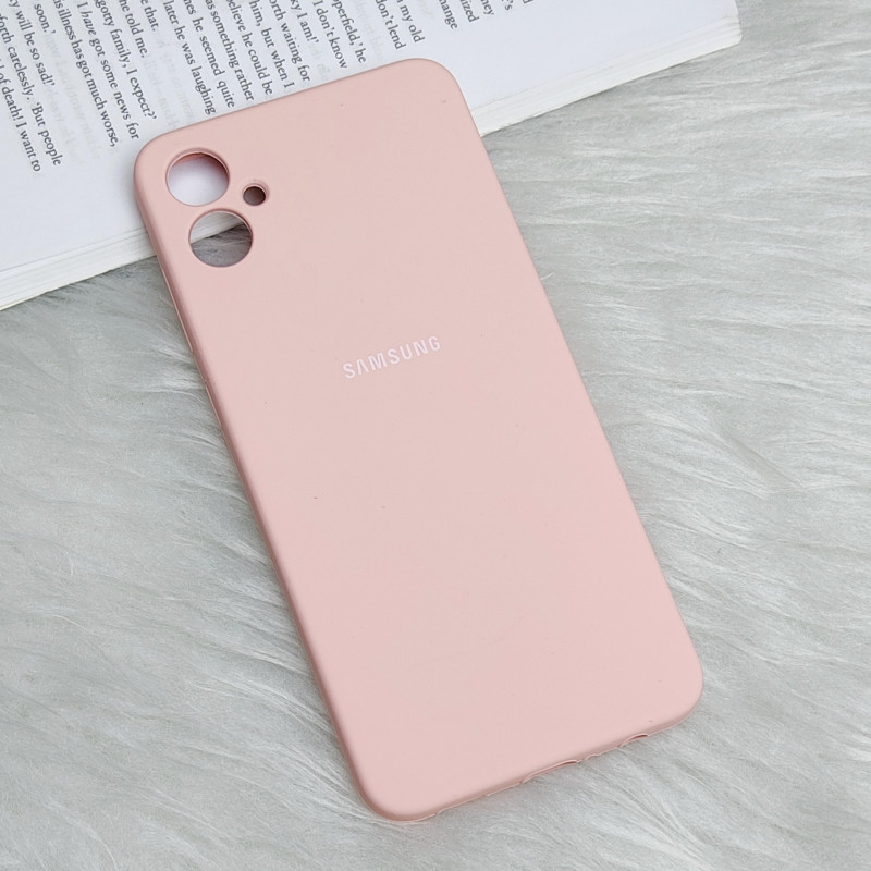 قاب سیلیکونی اورجینال محافظ لنزدار Samsung A05