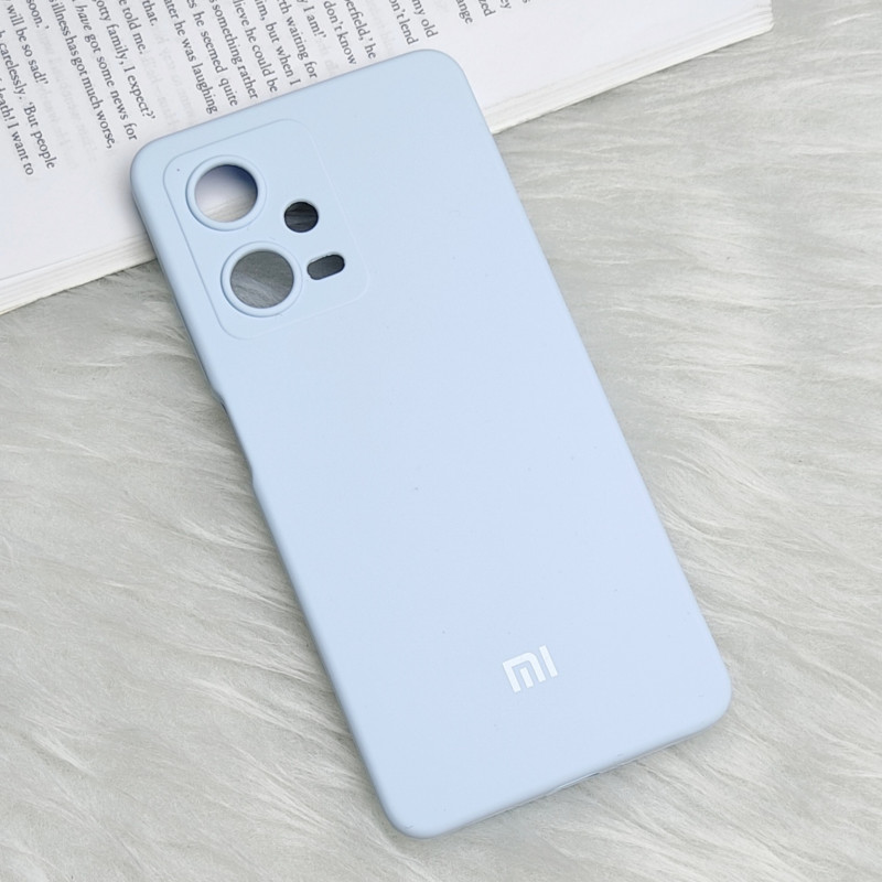 قاب سیلیکونی اورجینال محافظ لنزدار Xiaomi Redmi Note 12 Pro 5G