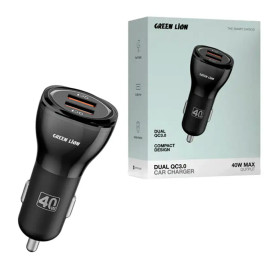 شارژر فندکی 40 وات Green Lion مدل GL-CC9