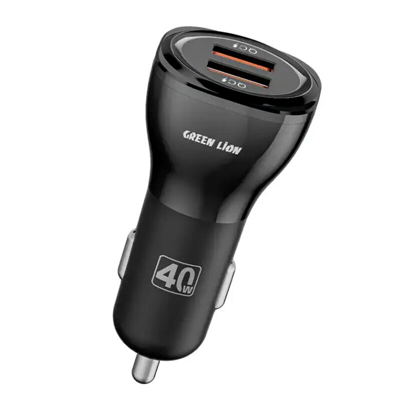 شارژر فندکی 40 وات Green Lion مدل GL-CC9