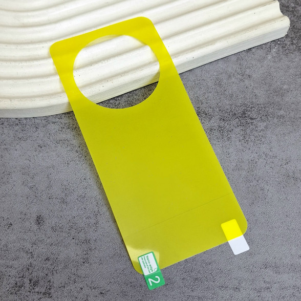 برچسب پشت تمام چسب زرد Xiaomi Redmi 14C / Poco C75