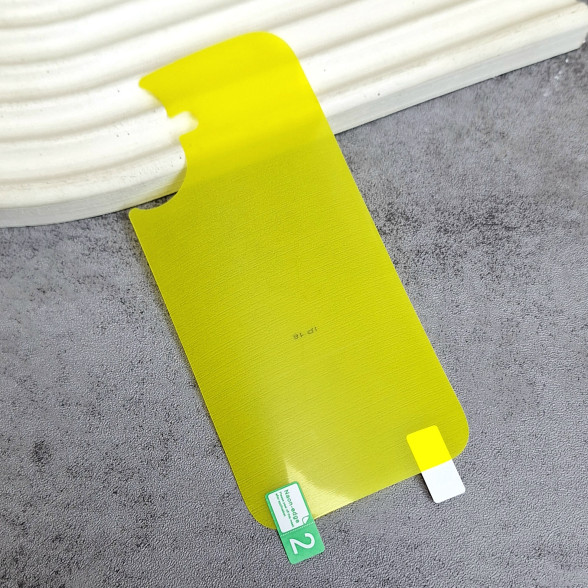 برچسب پشت تمام چسب زرد Iphone 16