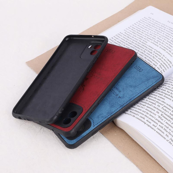 قاب چرمی طرح گوزن Samsung A03