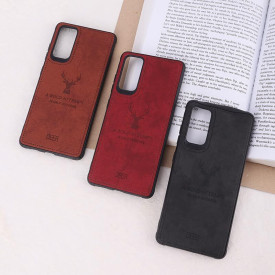 قاب چرمی طرح گوزن Samsung S20 FE