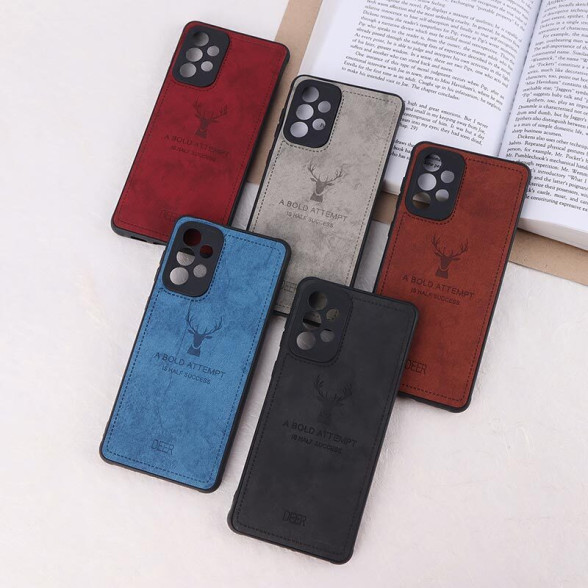 قاب چرمی طرح گوزن Samsung A73