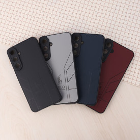 قاب چرمی طرح Polo مدل Samsung S24 FE