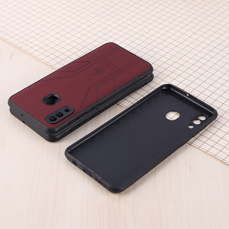 قاب چرمی طرح Polo مدل Samsung A20 / A30