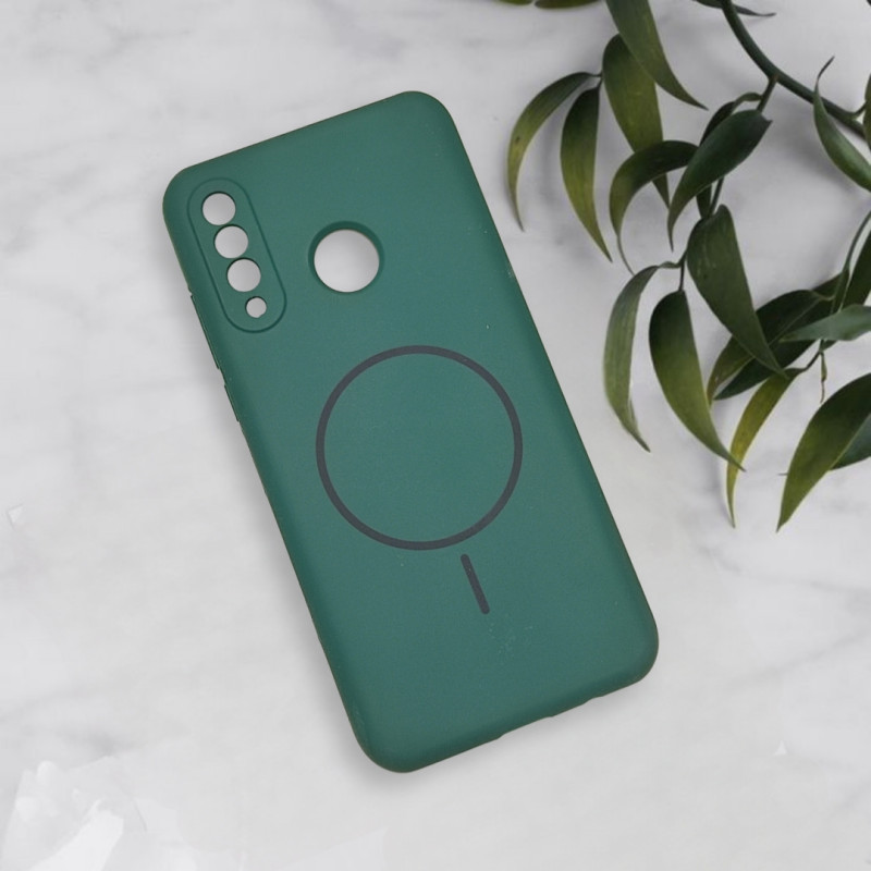 قاب سیلیکونی اورجینال طرح مگ سیف Huawei P30 Lite