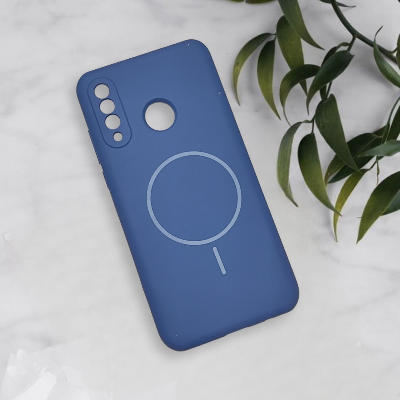 قاب سیلیکونی اورجینال طرح مگ سیف Huawei P30 Lite