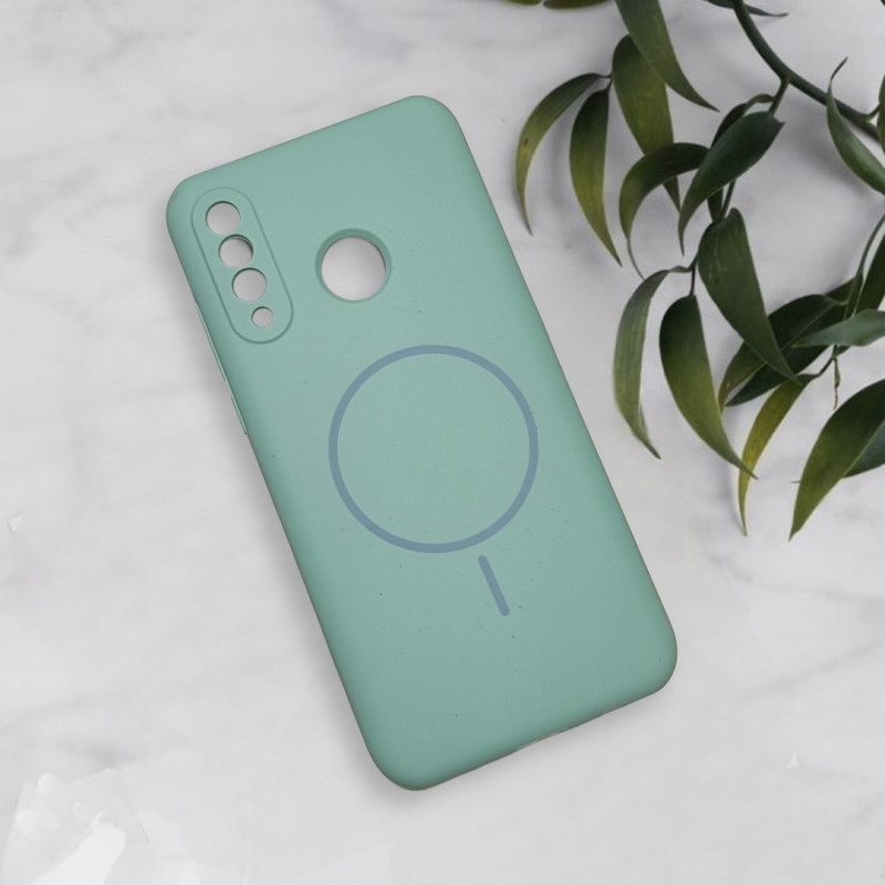 قاب سیلیکونی اورجینال طرح مگ سیف Huawei P30 Lite