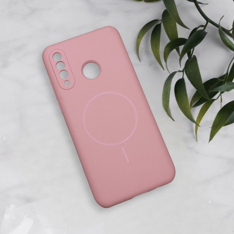 قاب سیلیکونی اورجینال طرح مگ سیف Huawei P30 Lite