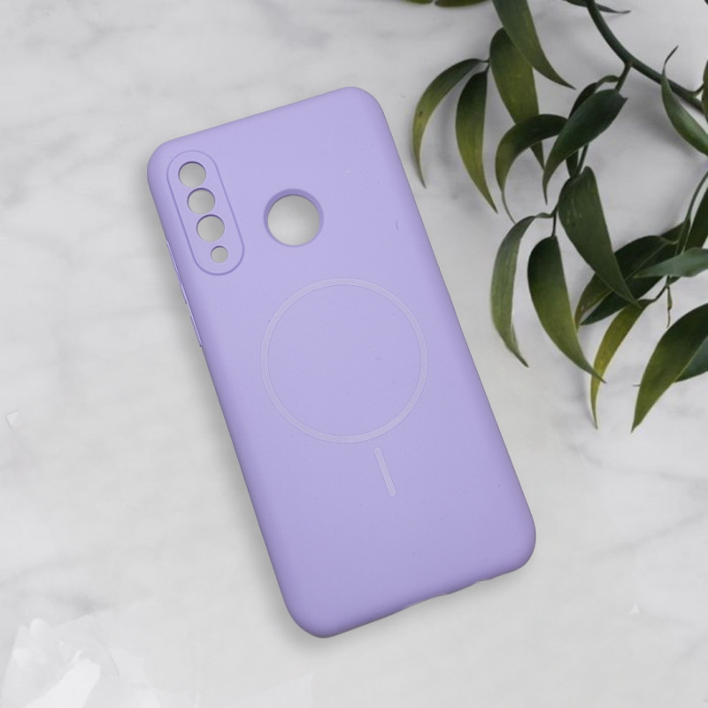 قاب سیلیکونی اورجینال طرح مگ سیف Huawei P30 Lite