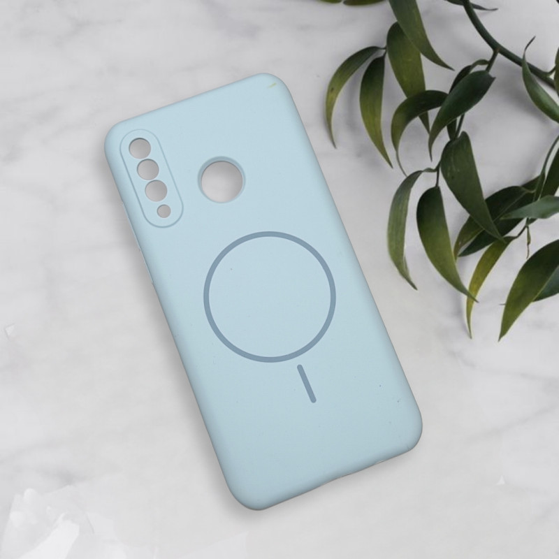 قاب سیلیکونی اورجینال طرح مگ سیف Huawei P30 Lite