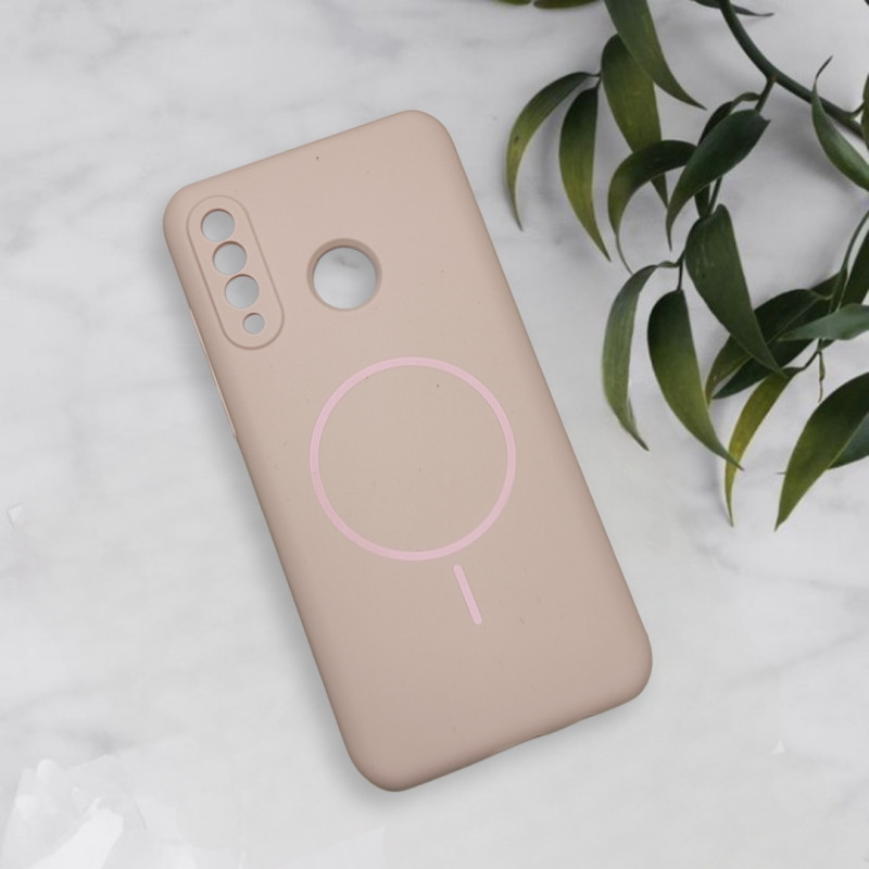 قاب سیلیکونی اورجینال طرح مگ سیف Huawei P30 Lite