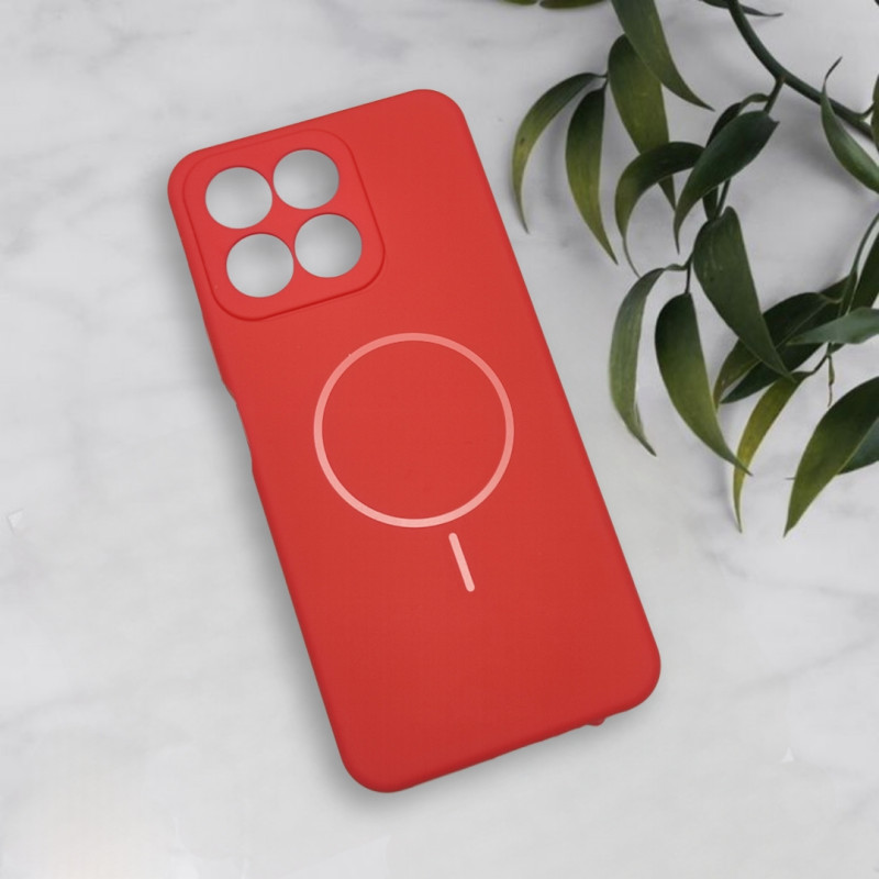 قاب سیلیکونی اورجینال طرح مگ سیف Honor X7c