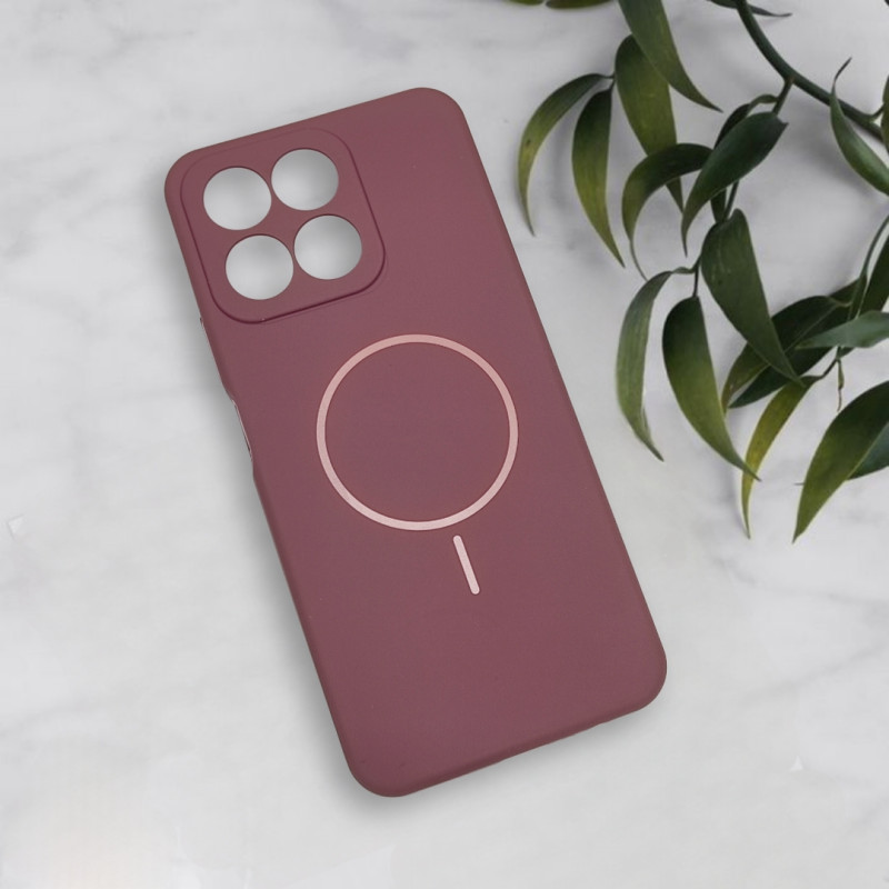 قاب سیلیکونی اورجینال طرح مگ سیف Honor X7c