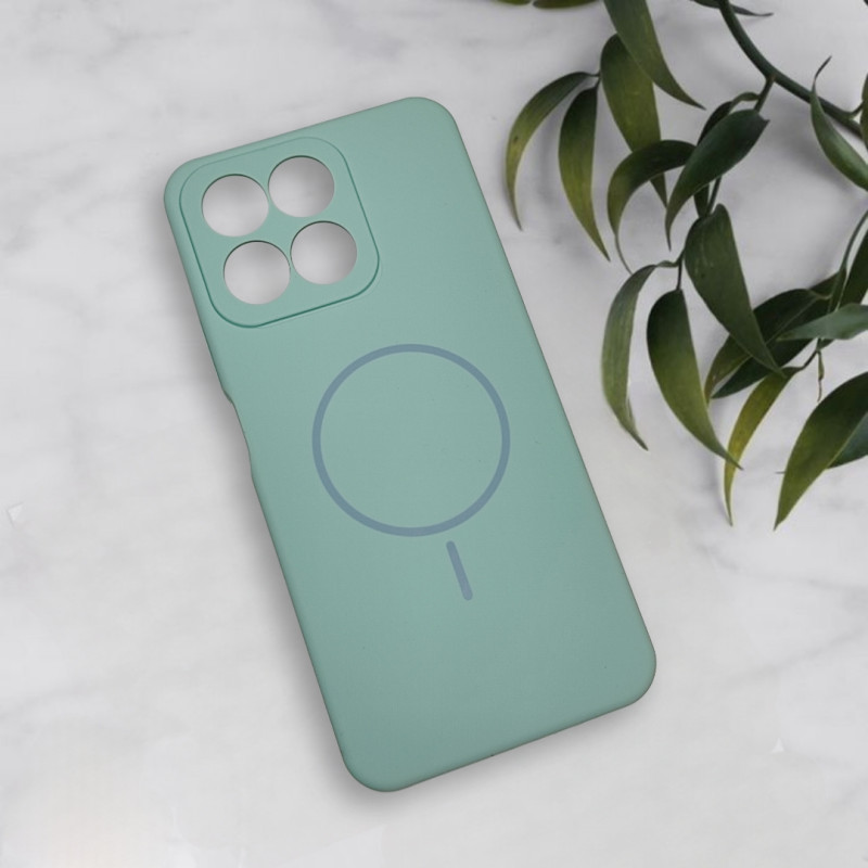 قاب سیلیکونی اورجینال طرح مگ سیف Honor X7c