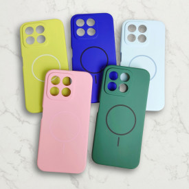 قاب سیلیکونی اورجینال طرح مگ سیف Honor X8b