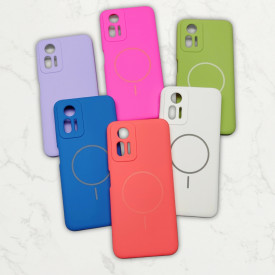 قاب سیلیکونی اورجینال طرح مگ سیف Xiaomi Redmi Note 12s