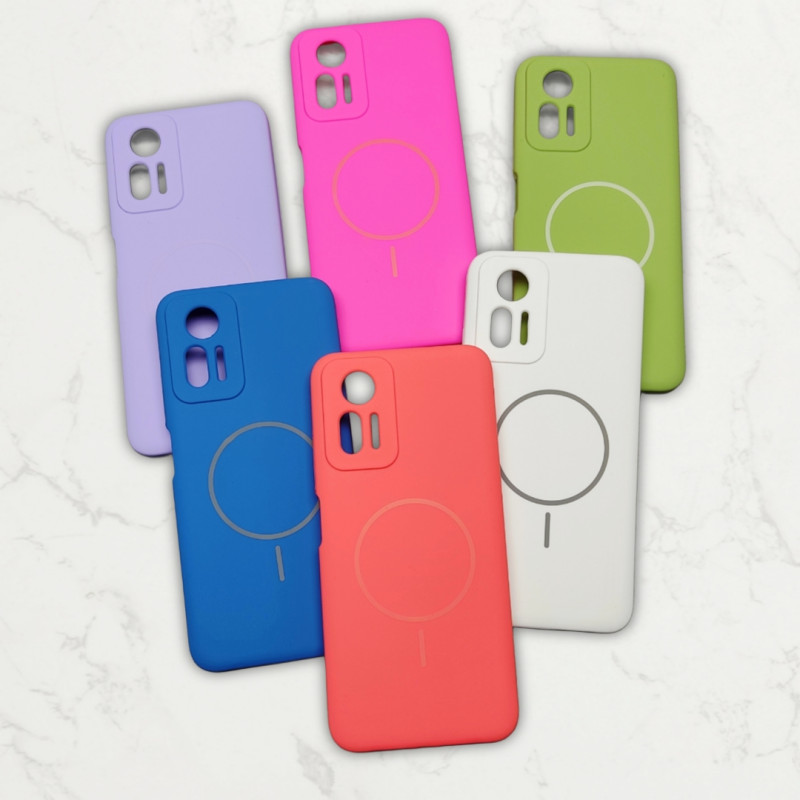 قاب سیلیکونی اورجینال طرح مگ سیف Xiaomi Redmi Note 12s