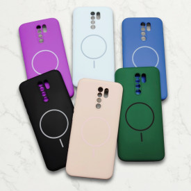 قاب سیلیکونی اورجینال طرح مگ سیف Xiaomi Redmi 9