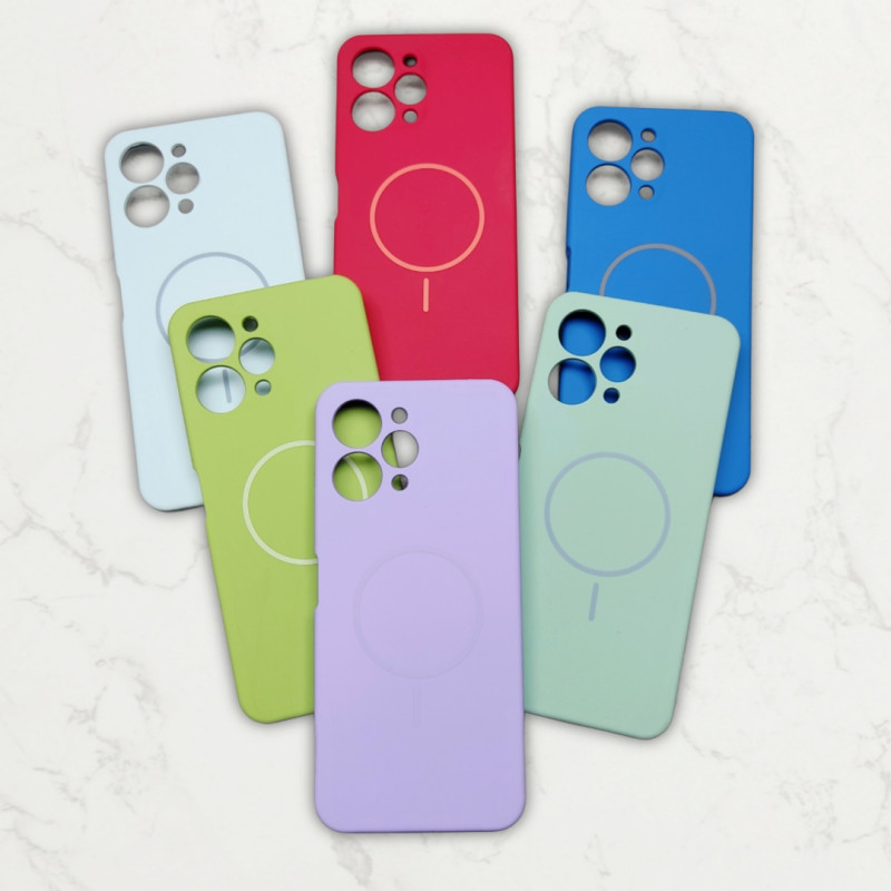 قاب سیلیکونی اورجینال طرح مگ سیف Xiaomi Redmi 12