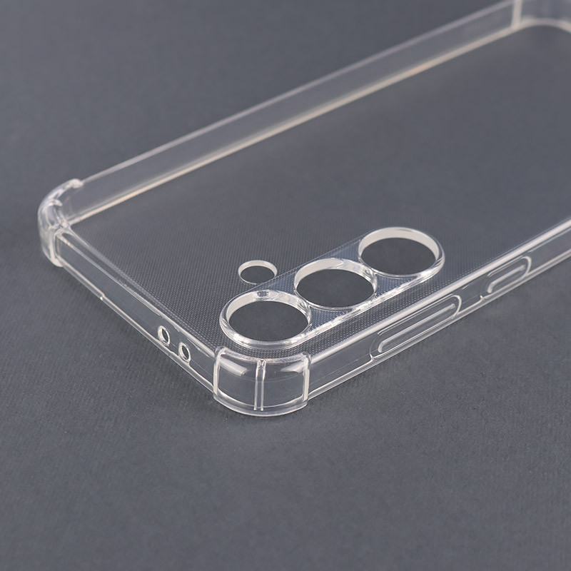 قاب ژله ای شفاف محافظ لنزدار Samsung S24 FE