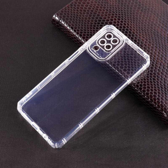 قاب ژله ای شفاف محافظ لنزدار Samsung A12 / M12