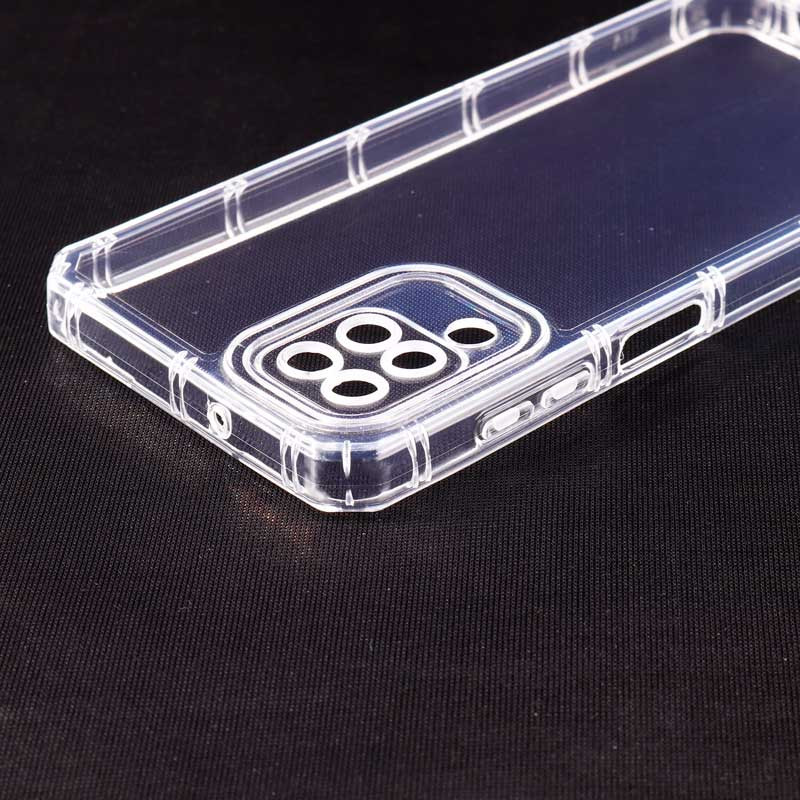 قاب ژله ای شفاف محافظ لنزدار Samsung A12 / M12