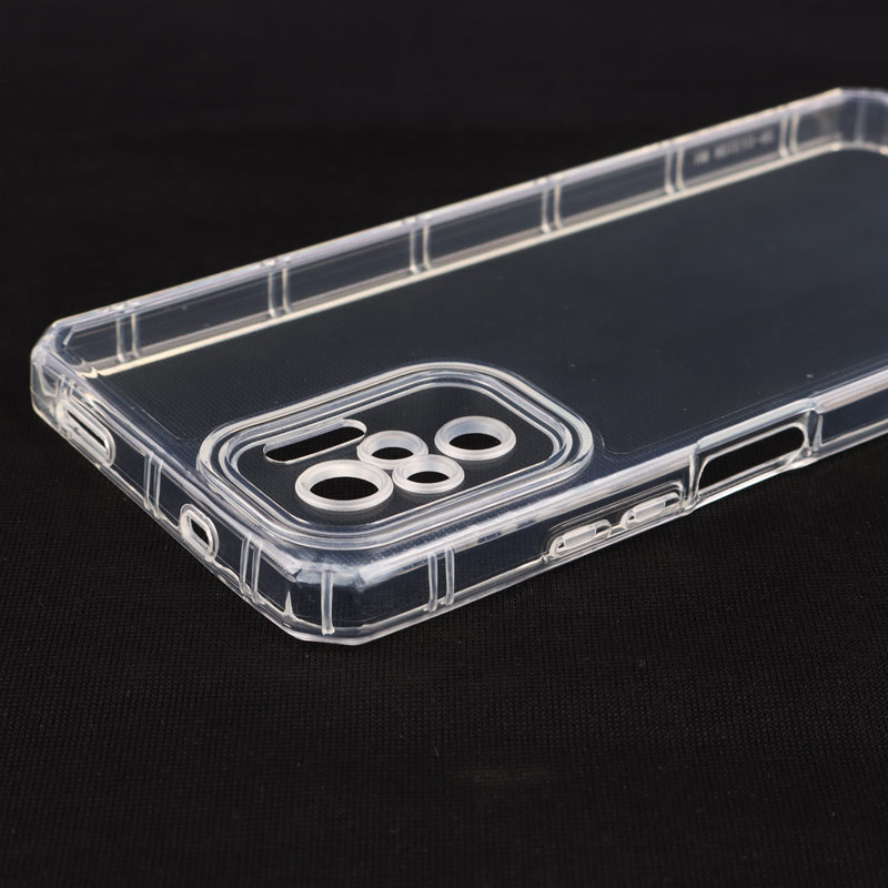 قاب ژله ای شفاف محافظ لنزدار Xiaomi Redmi Note 10 4G / Note 10s