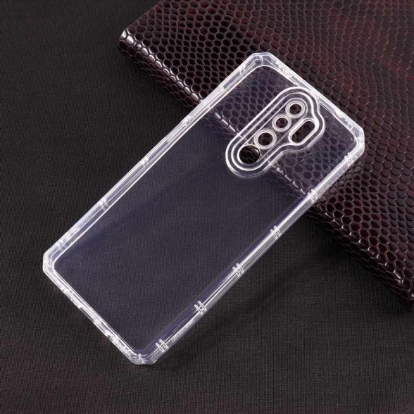 قاب ژله ای شفاف محافظ لنزدار Xiaomi Redmi Note 8 Pro