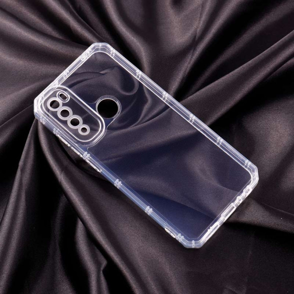 قاب ژله ای شفاف محافظ لنزدار Xiaomi Redmi Note 8