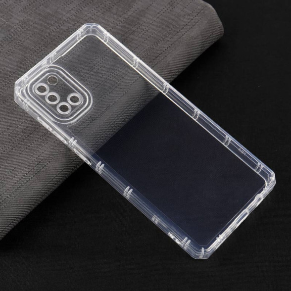 قاب ژله ای شفاف محافظ لنزدار Samsung A31