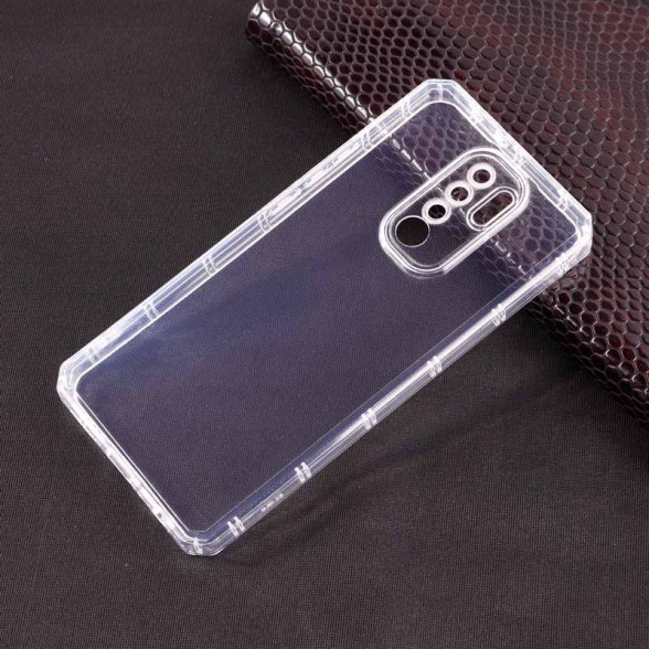 قاب ژله ای شفاف محافظ لنزدار Xiaomi Redmi 9