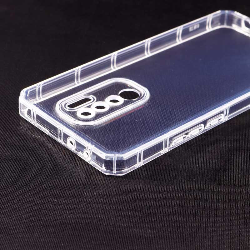 قاب ژله ای شفاف محافظ لنزدار Xiaomi Redmi 9