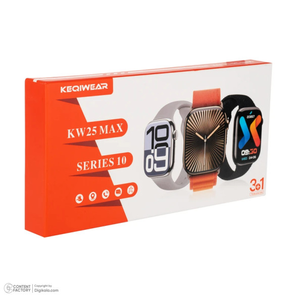 ساعت هوشمند KEQIWEAR مدل KW25 Max