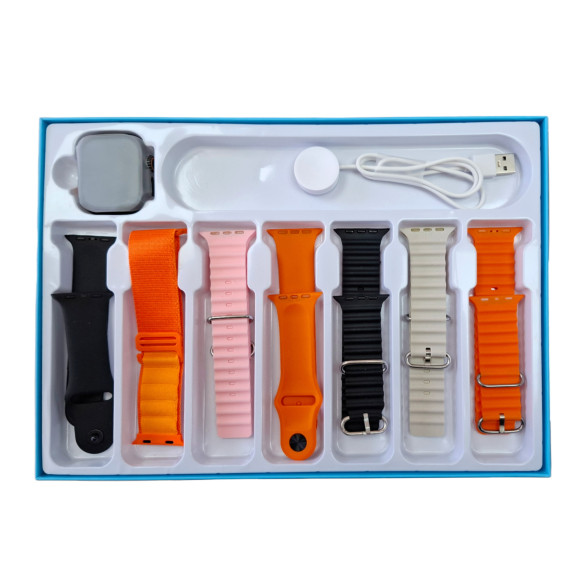 ساعت هوشمند 7 بند KEQIWEAR مدل KW8 Ultra 2