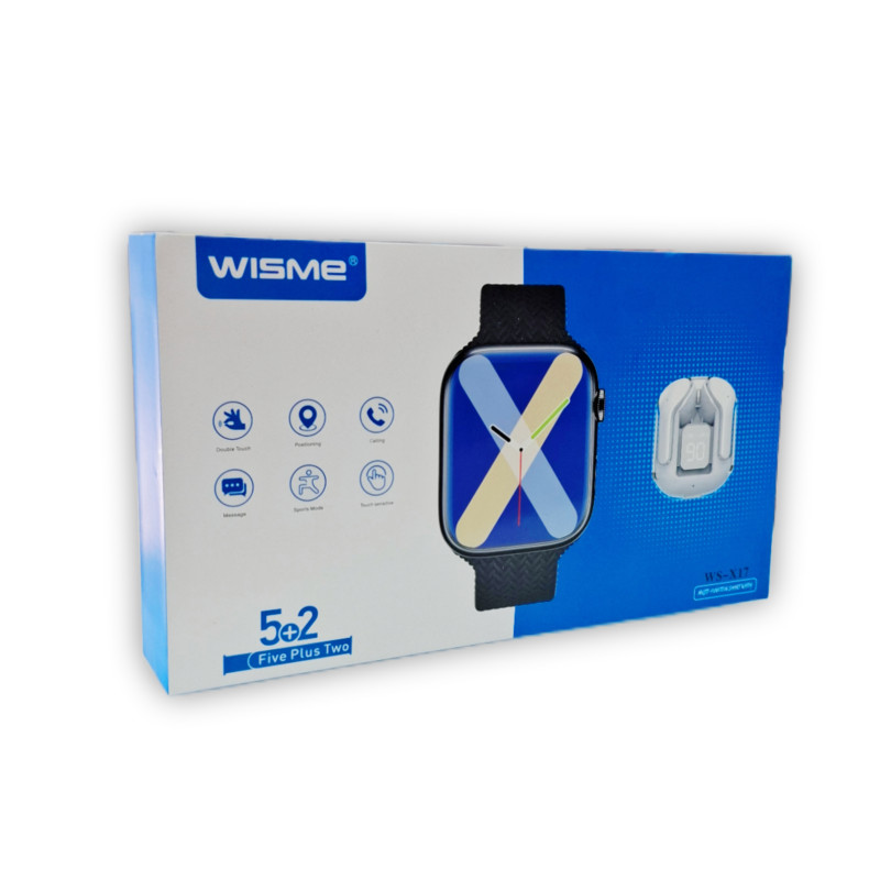 ساعت هوشمند 5بند با ایرپاد WISME مدل WS-X17