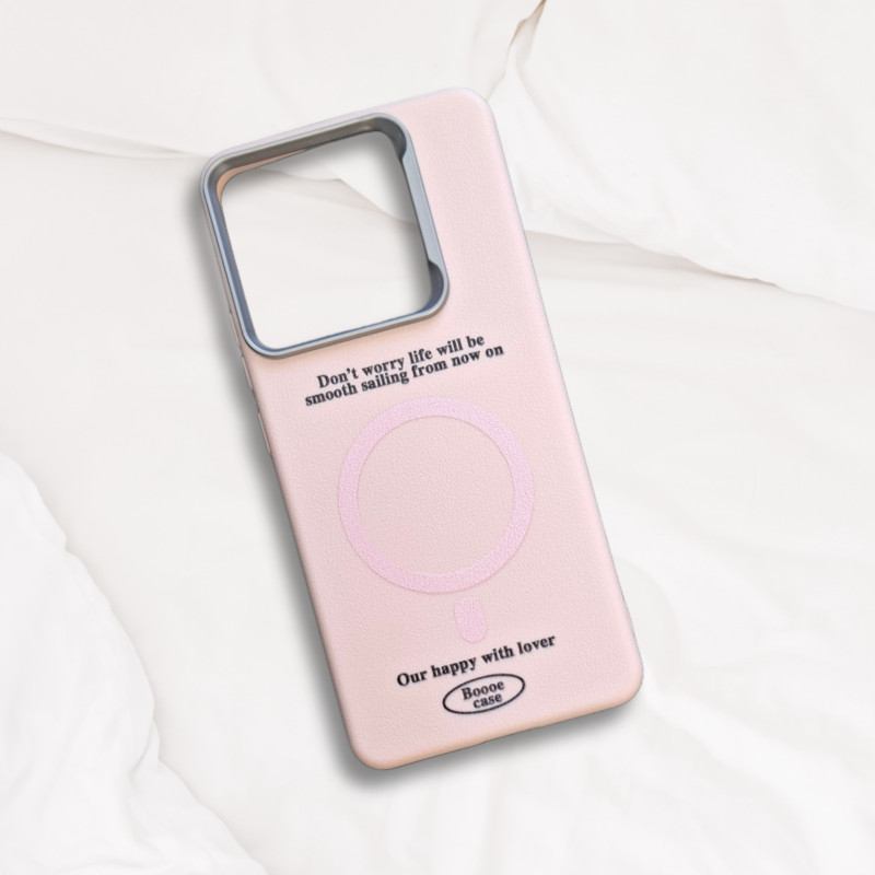 قاب چرمی طرح مگ سیف Xiaomi Redmi Note 14