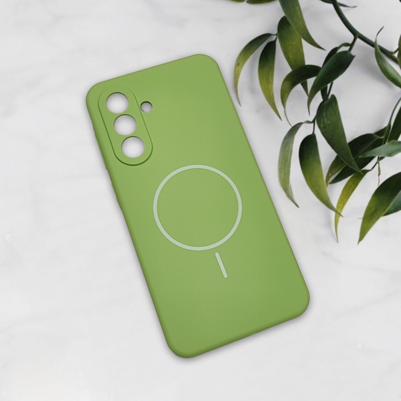 قاب سیلیکونی اورجینال طرح مگ سیف Samsung A36 / A56