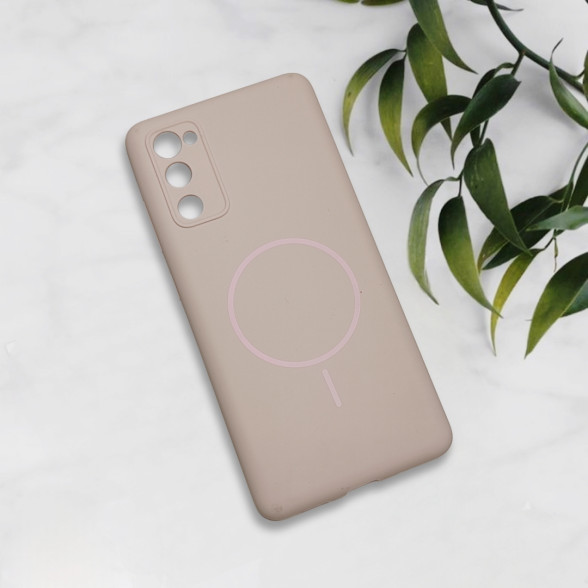 قاب سیلیکونی اورجینال طرح مگ سیف Samsung S20 FE