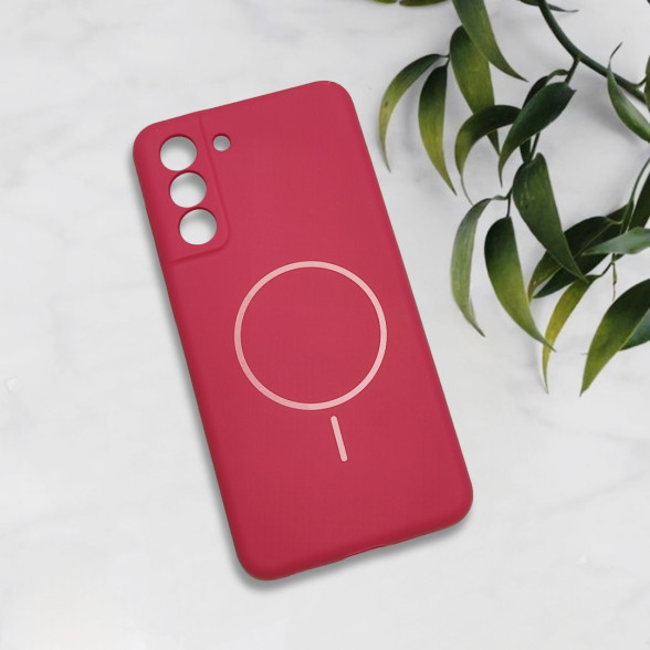 قاب سیلیکونی اورجینال طرح مگ سیف Samsung S21 FE