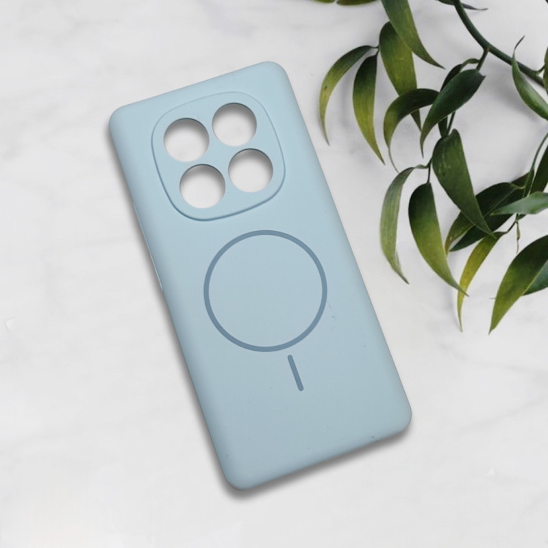 قاب سیلیکونی اورجینال طرح مگ سیف Xiaomi Redmi Note 14 Pro