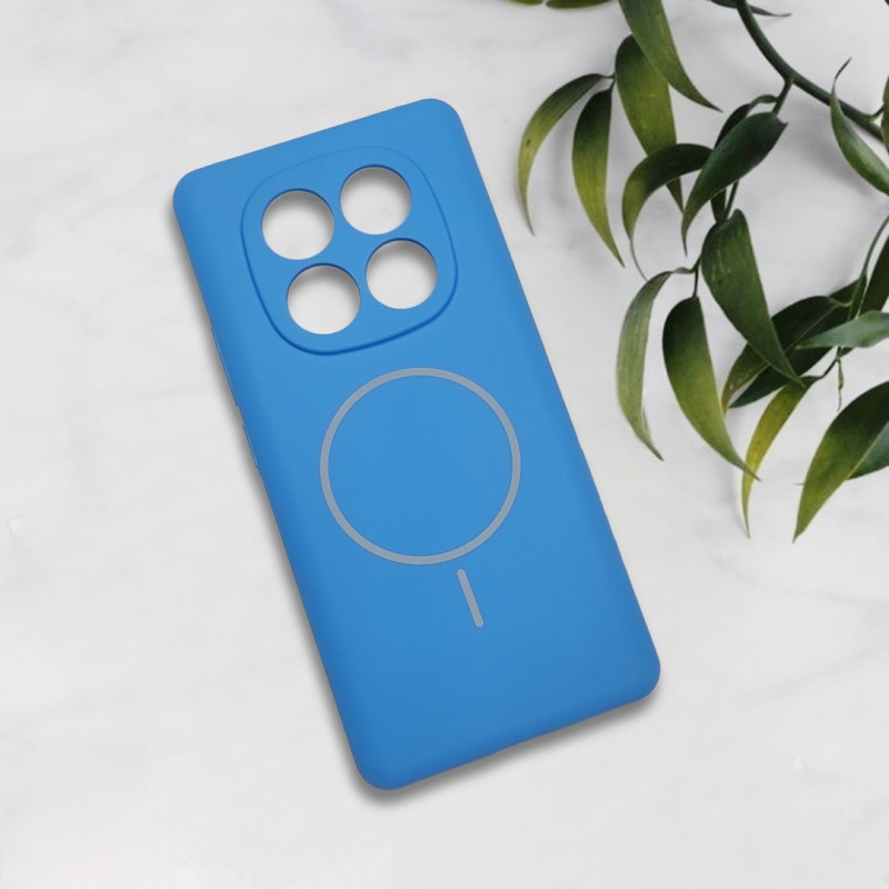 قاب سیلیکونی اورجینال طرح مگ سیف Xiaomi Redmi Note 14 Pro