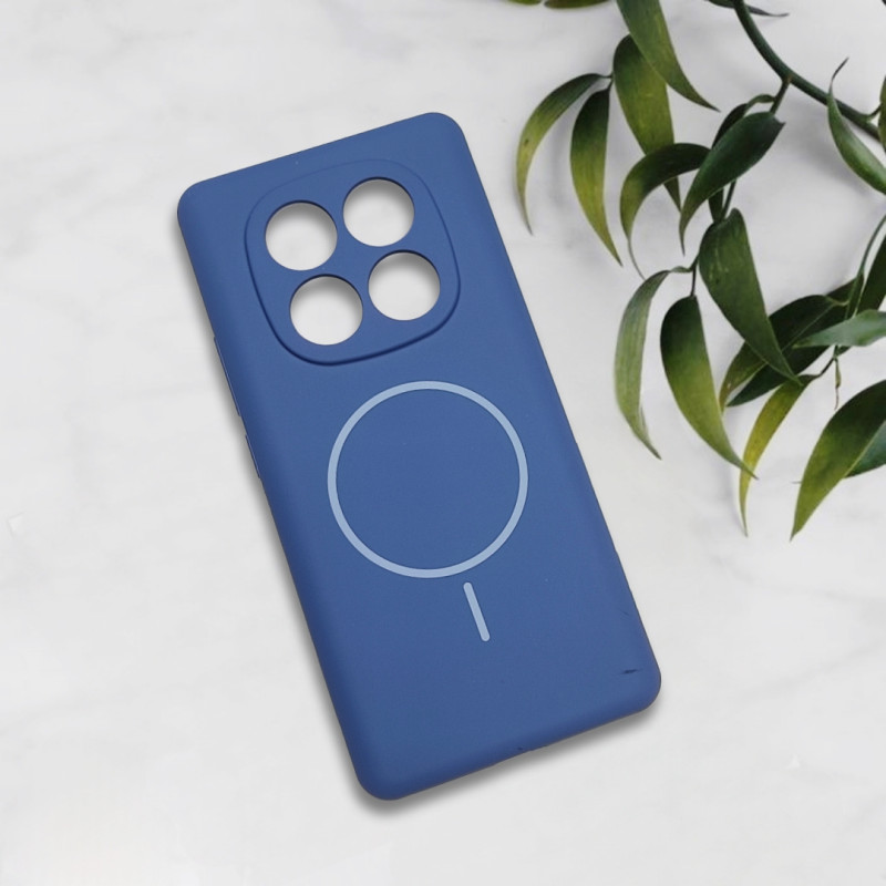 قاب سیلیکونی اورجینال طرح مگ سیف Xiaomi Redmi Note 14 Pro