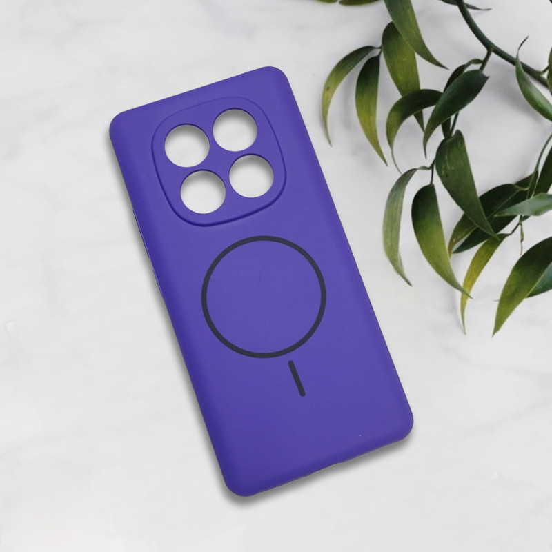 قاب سیلیکونی اورجینال طرح مگ سیف Xiaomi Redmi Note 14 Pro
